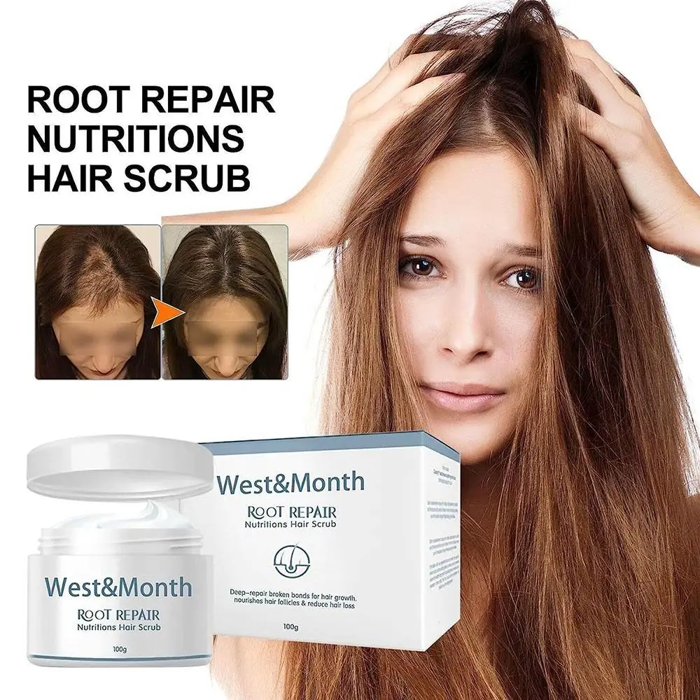

Hair Root Repair Hair Scrub Hair Healthier Nourishing Moisturizing Hair Care Renew Nutrition Hair Scrub Unisex