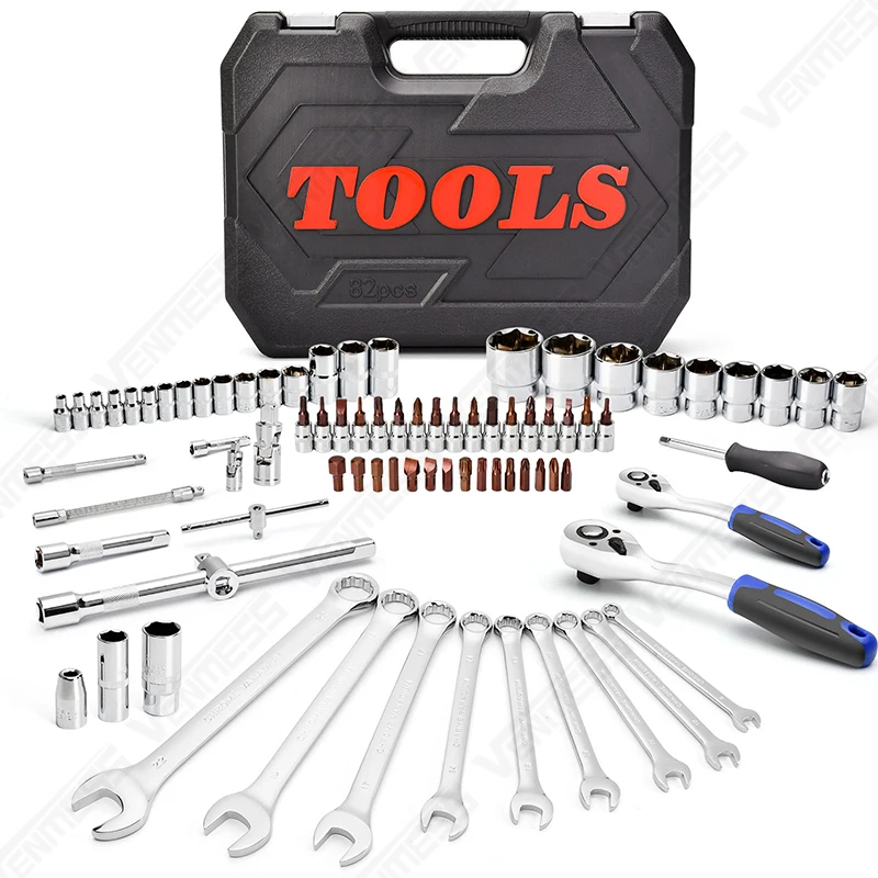 Mechanics Tool Set Socket Set For Car Repair Ratchet Spanner Socket