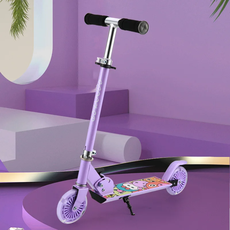 2022NewAluminumAlloyScooterChildrenOutdoorTravelScooter