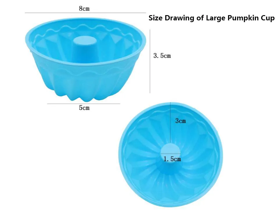 12 Pieces/Set Of Silicone Cake Mold Round Muffin Cup Cake Baking Mold Kitchen Cooking Bakeware Making Diy Cake Decoration Tool