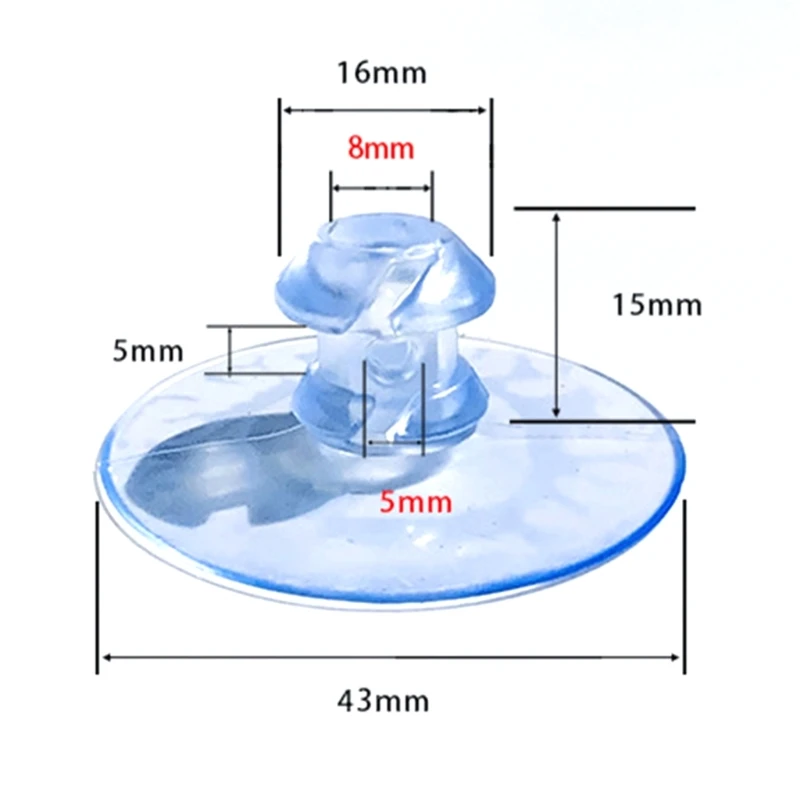 Suction Cups for Reptiles Habitat Decors Replacement Part Pet Toy Bed Fixing for Cats Bed Window Hammock Space Saving aquarium suction cup