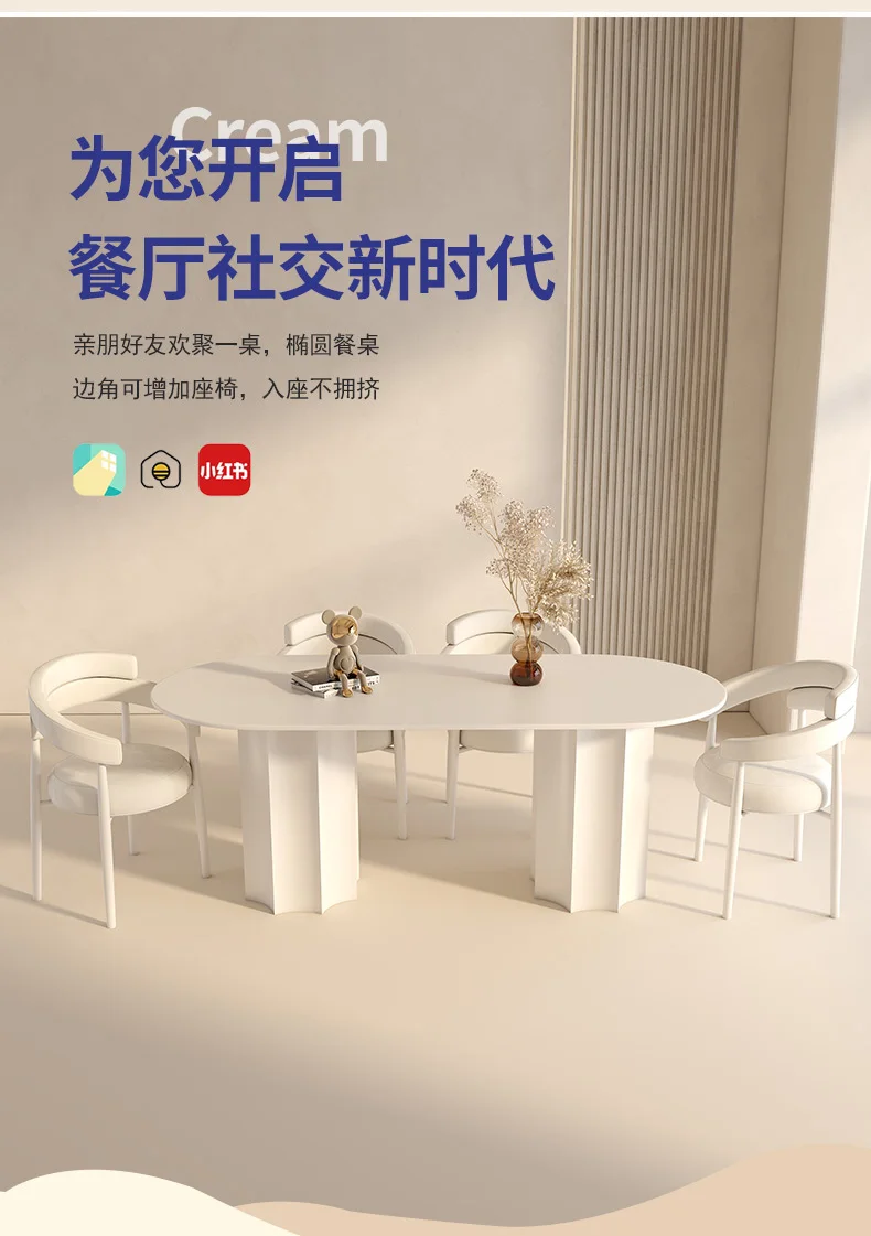 Description Picture 5 of itemCoffee Office Dining Tables Nordic Side Garden Desk Tables Kitchen Console Balcony Mesas De Comedor Dining Room Furniture WJ20XP