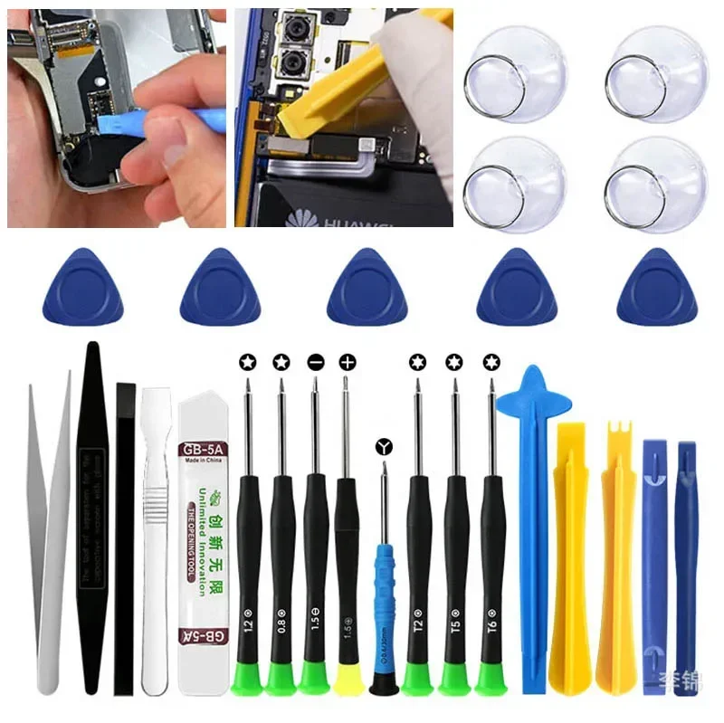 Mobile Phone Repair Tools Kit Screwdriver Set Spudger Pry Disassembly Opening Tool For Iphone Xiaomi Huawei Repair Hand Tools