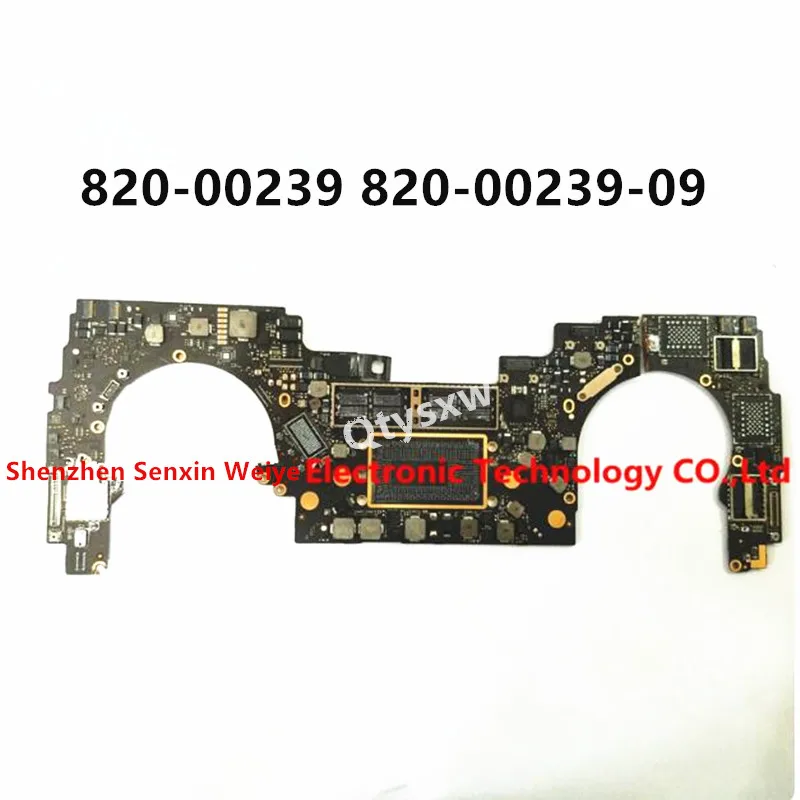 

Неисправная Логическая плата для Apple MacBook pro A1706, 2016-820, 00239-820-09, 00239 год