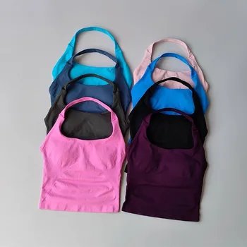Halter Sports Bra 1