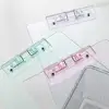 With Low Profile Gold Clip Transparent A4 Clipboard Writing Sheet Pad Document Folder A4 File Folder Organizer Writing Tablet 4