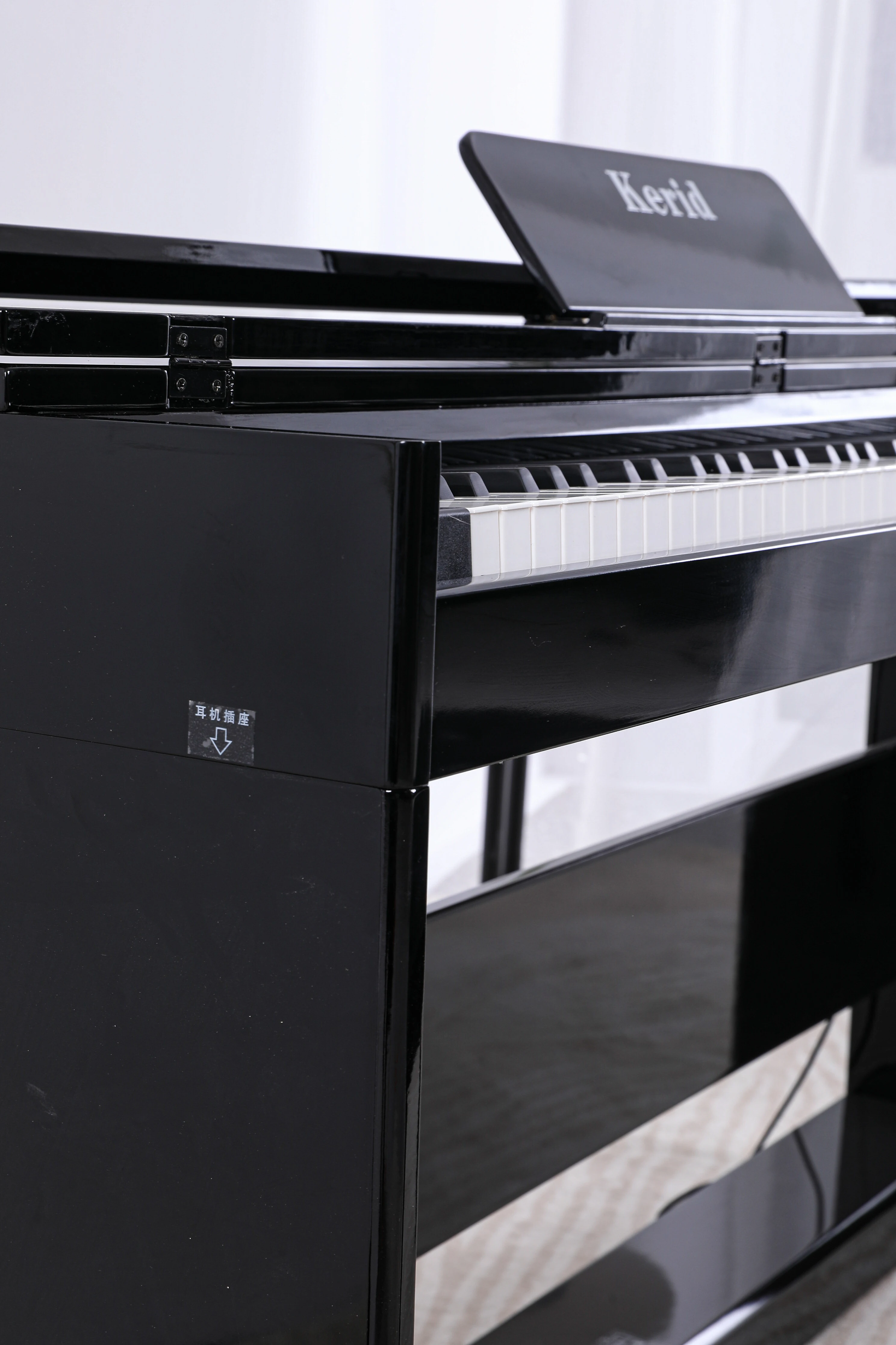 Hot digital keyboard electronic piano instruments china black 88-key 3 pedal digital piano