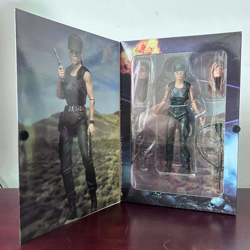 Figure Terminator 2 Judgment Day T-800 Sarah Connor T-800 Arnold Schwarzenegger PVC Action Figure Model Toys Collection