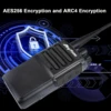 Anytone AT-D168 UHF 400-480MHz Walkie Talkie 5W 256Ch AES256 ARC4 Encryption Digital DMR & Analog DTMF 2Tone 5Tone Two Way Radio 4