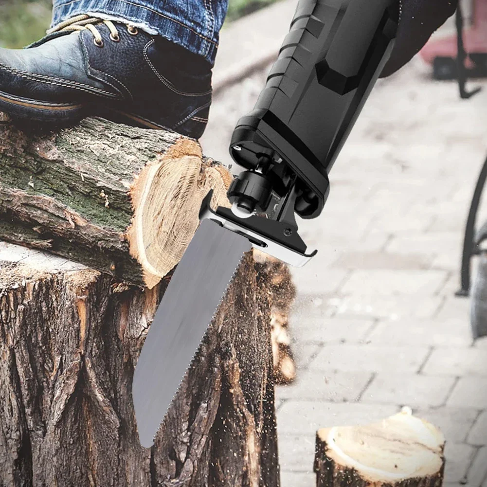 1pc Fish-Shape Reciprocating Saw Blade Hand Saw Saber Blade For Wood/Meat/Bone/Metal Cutting Power Tools Access Use reciprocating saw blades