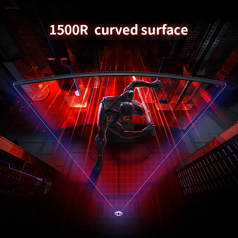 새로운 34인치 4K 75Hz 144Hz 165Hz 와이드 스크린 커브드 e스포츠 게이밍 모니터 가정용 사무용 비즈니스 LCD LED RGB 디스플레이 높이 조절 가능