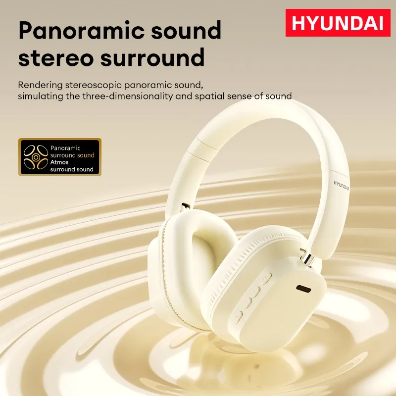 HYUNDAI HY-H08 H1i ANC Wireless Bluetooth Headphones Noise