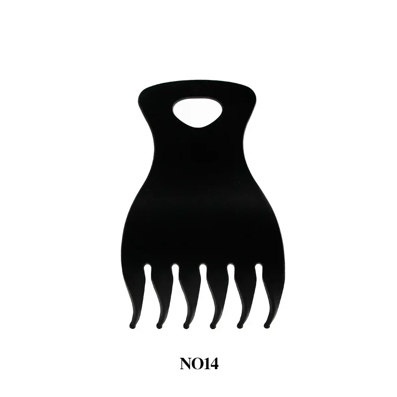 Wide Teeth Hairbrush for Men - Beard & Hair Styling Comb