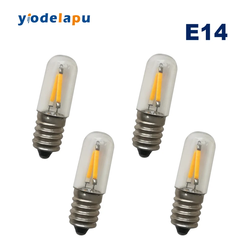 verzending tumor Hoe 4pcs T15 E14 LED Bulb 12 Volt 110V 220V Filament Warm White Mini Led Corner  Lamp Light Bulbs|LED Bulbs & Tubes| - AliExpress