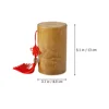 Bamboo Piggy Bank Fake Money Pantry Rustic Saving Pot Coin Jar Table Decor Natural Child 4