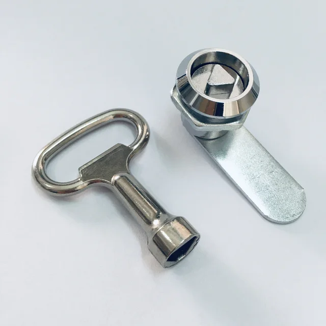 Small triangle lock MS705 Triangular Key Gas Meter Lock Key Gas