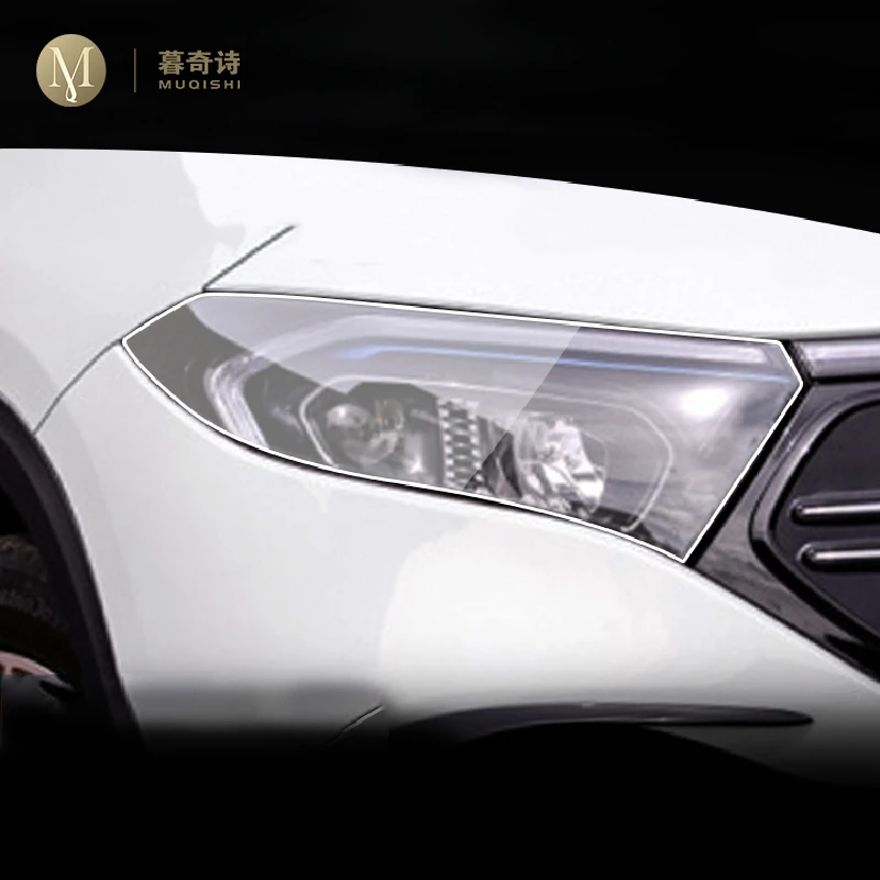 

Прозрачная пленка для защиты фар от царапин для Mercedes-Benz EQA EQB 2021-2022Car PPF