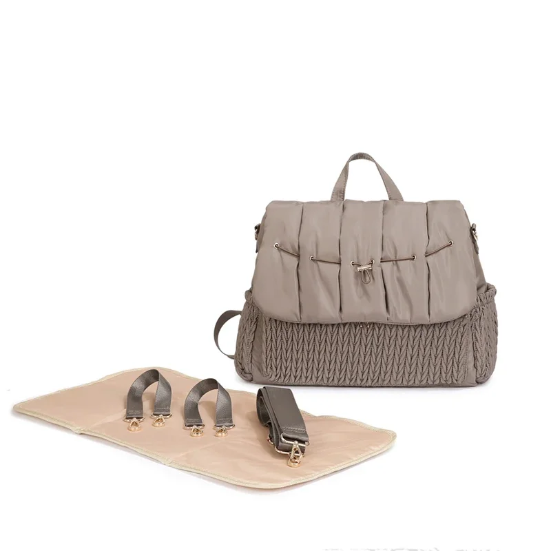 Borsa per pannolini per neonati, borsa per infermiera per neonati, borsa impermeabile adatta per mamme e bambini, borsa da viaggio per passeggino_voghion.com