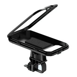 Waterproof Anti - Theft 360° Rotating Motorcycle and Bike Phone Mount Holder (Black)