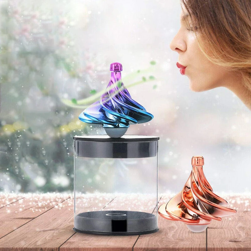 Wind Spinner Toy Airflow Rotating Spinning Top Magic Novelty Fidget Game Creative Whirling Stress Relief Funny Kids_voghion.com
