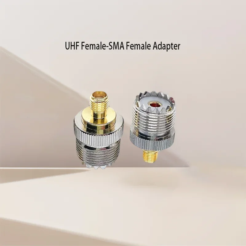 Adattatore Per Antenna Radio Jack Femmina Uhf A Jack Femmina Sma Coassiale So239 Connettore Uhf Rf