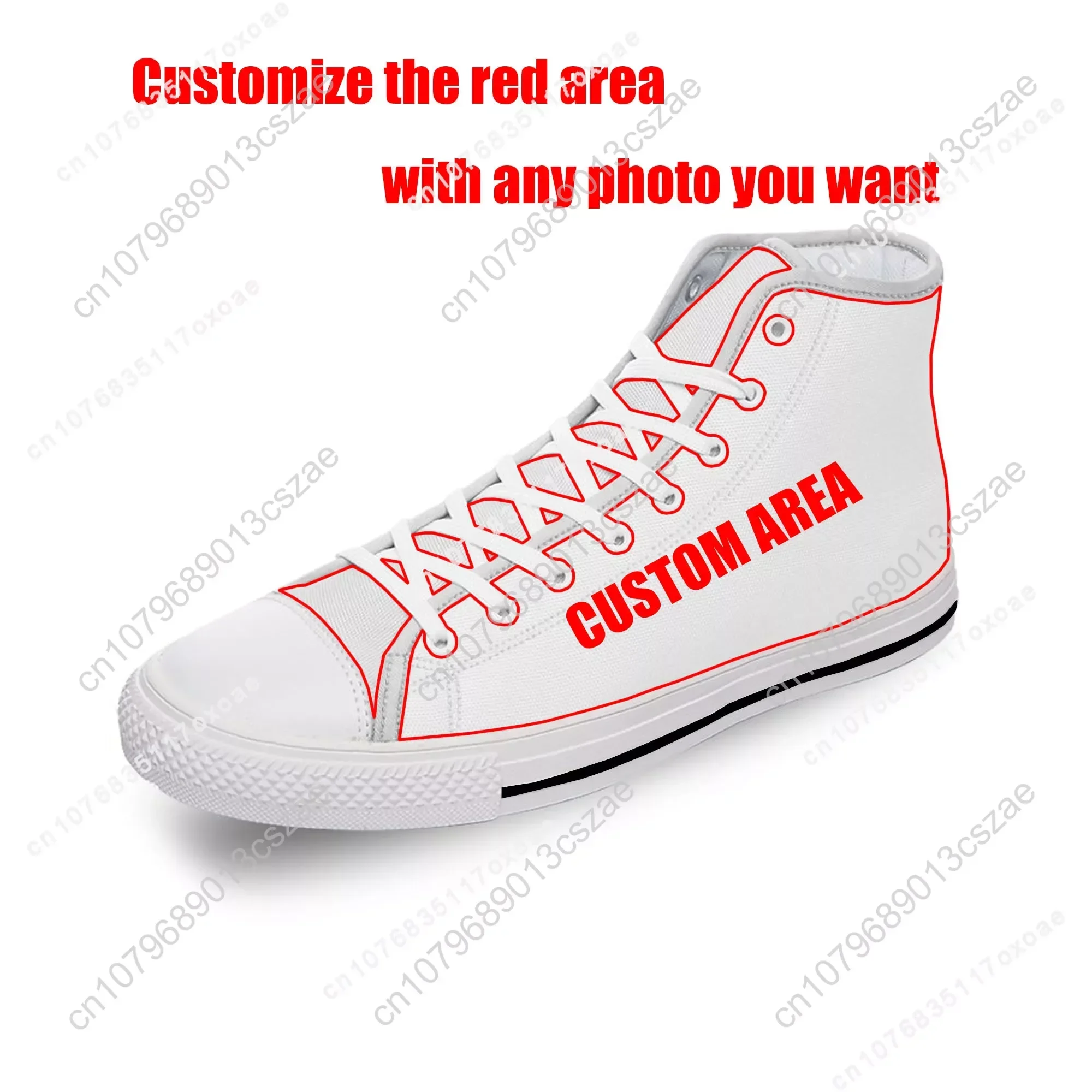Can-am Shoes High Top Sneakers Mens Womens Teenager High Quality Canvas Sneaker couple Casual Shoe Customize Shoes
