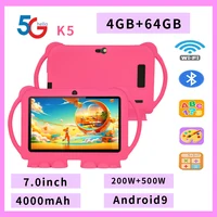 Sauenaneo 5GWIFI Children’s Tablet 4GB RAM 64GB ROM Four Core Children’s Education Games Android 9.0 System 4000mAh Battery