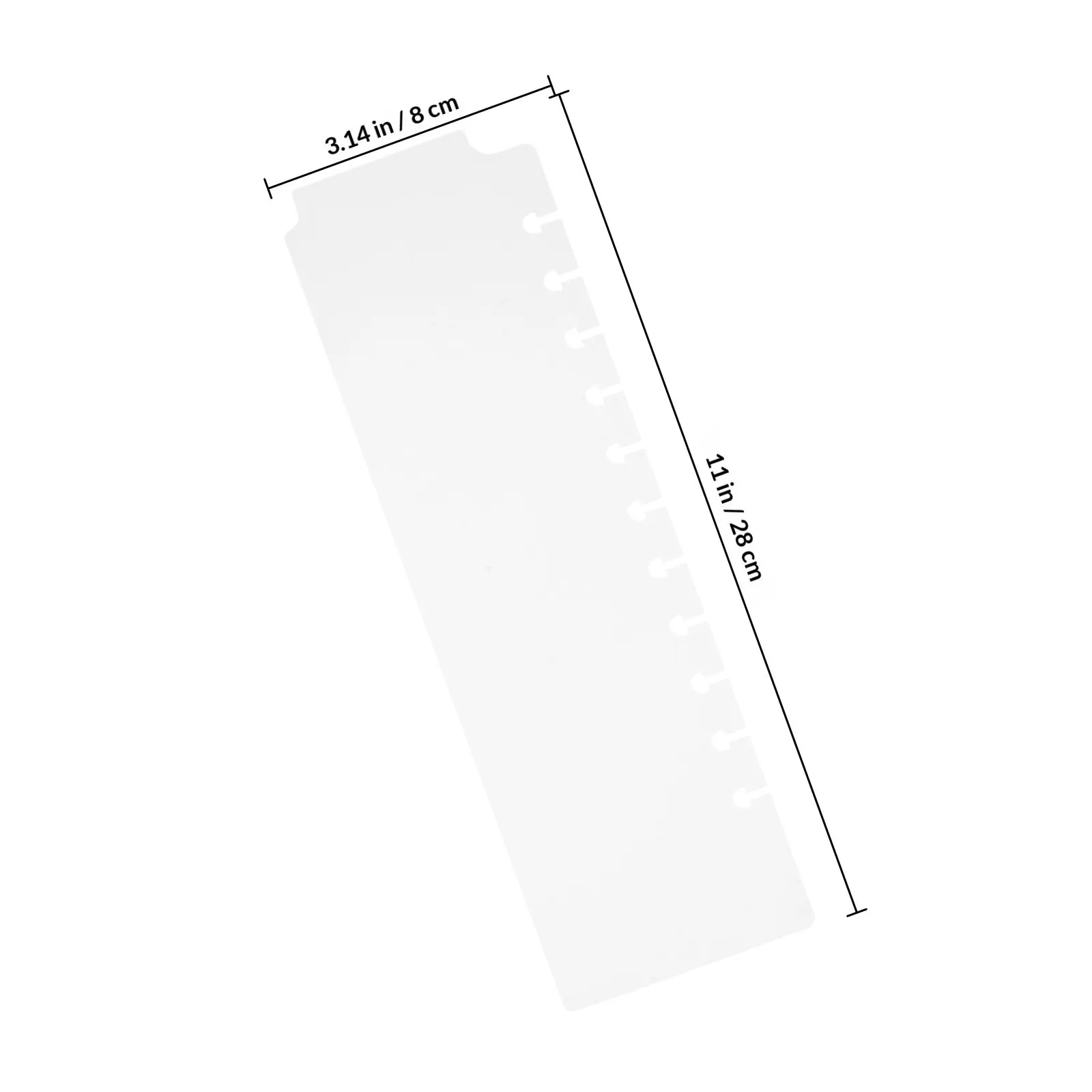 5개입 스냅인 플라스틱 바인더 디바이더, 바인더 및 스파이럴 플래너용, 예쁜 북마크 탭, 페이지 디바이더, 노트 정리용