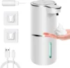 Automatic Soap Dispenser Touchless Foaming Soap Dispenser 380ml USB Rechargeable Electric 4 Level Adjustable Foam Soap Dispenser 1