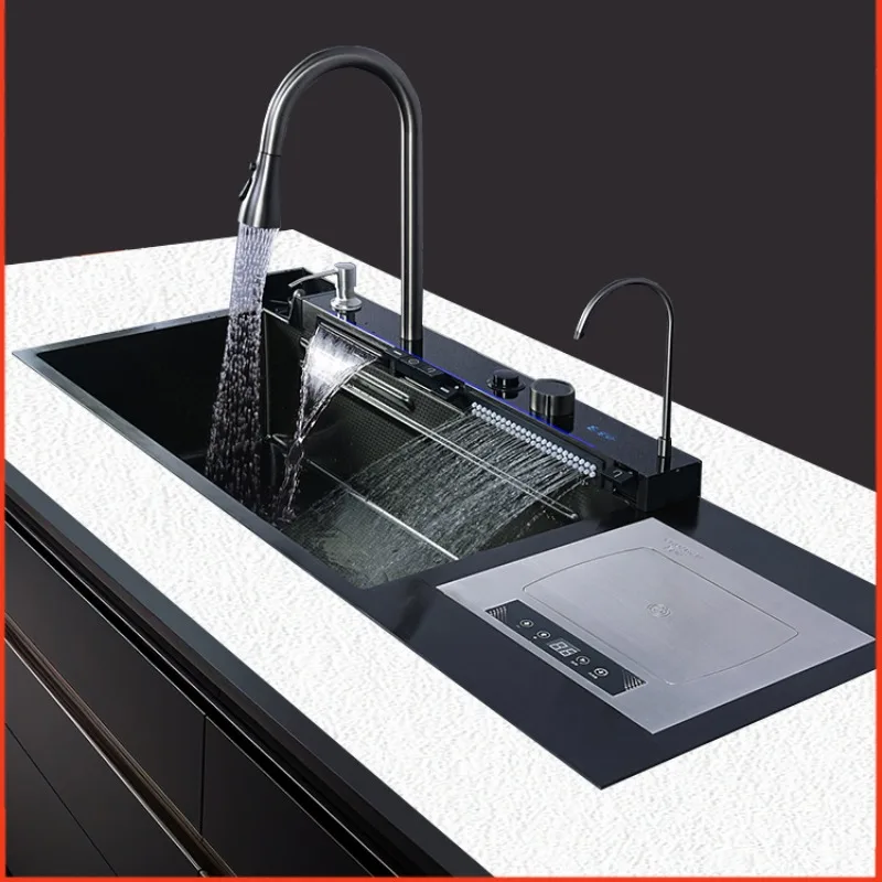 

Kitchen really intelligent garbage disposal household kitchen food food waste grinder high power sink machine