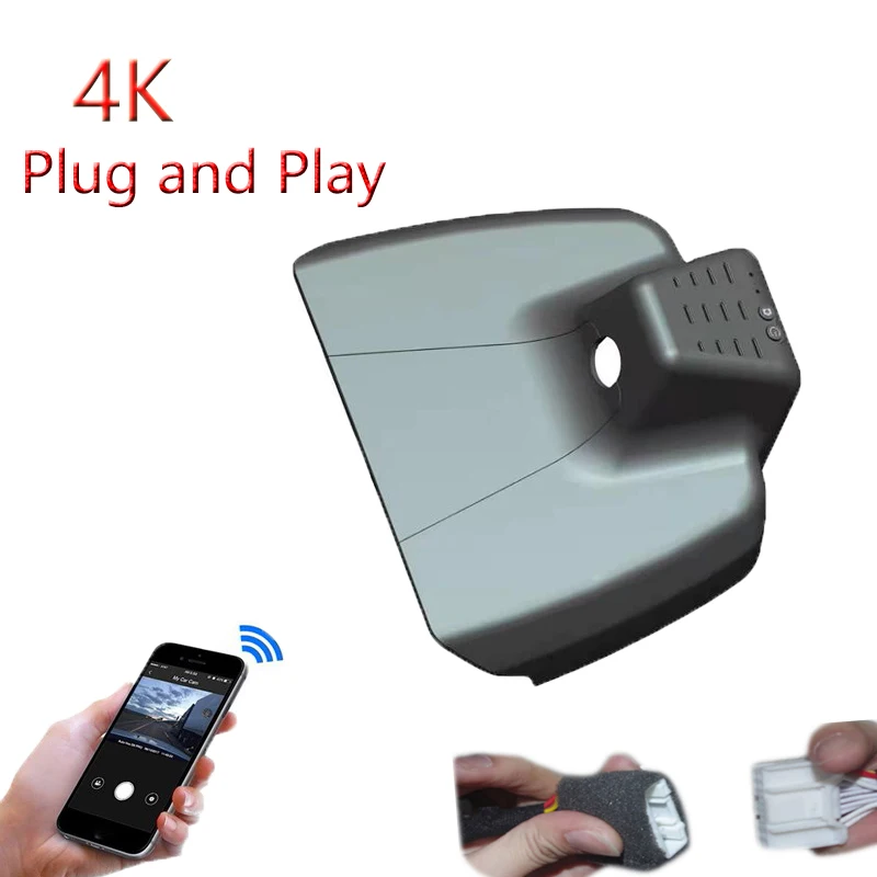 

For Geely HOUYO Haoyue L Okavango Low Version 2018 2019 2020 4K Plug And Play Car Wifi DVR Video Recorder Dash Camera FHD 2160P