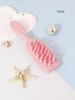 1PCS long handled shampoo brush, silicone scalp massage comb, shampoo brush head massager 2