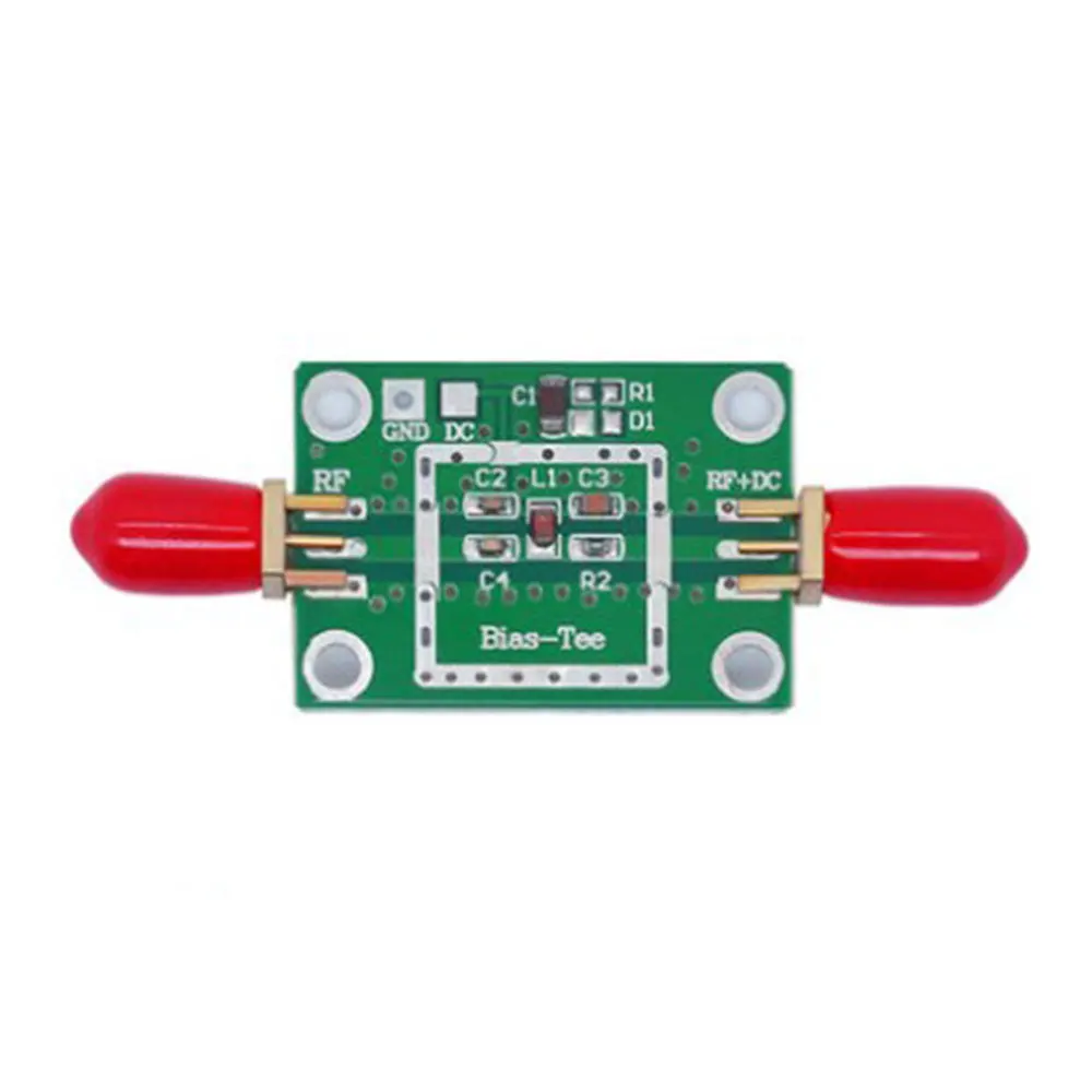 

Bias Tee Wideband Frequency 10MHz -6GHz RF DC blocker for HAM radio RTL SDR LNA Low Noise Ham Radio Amplifier 10-6000 MHz