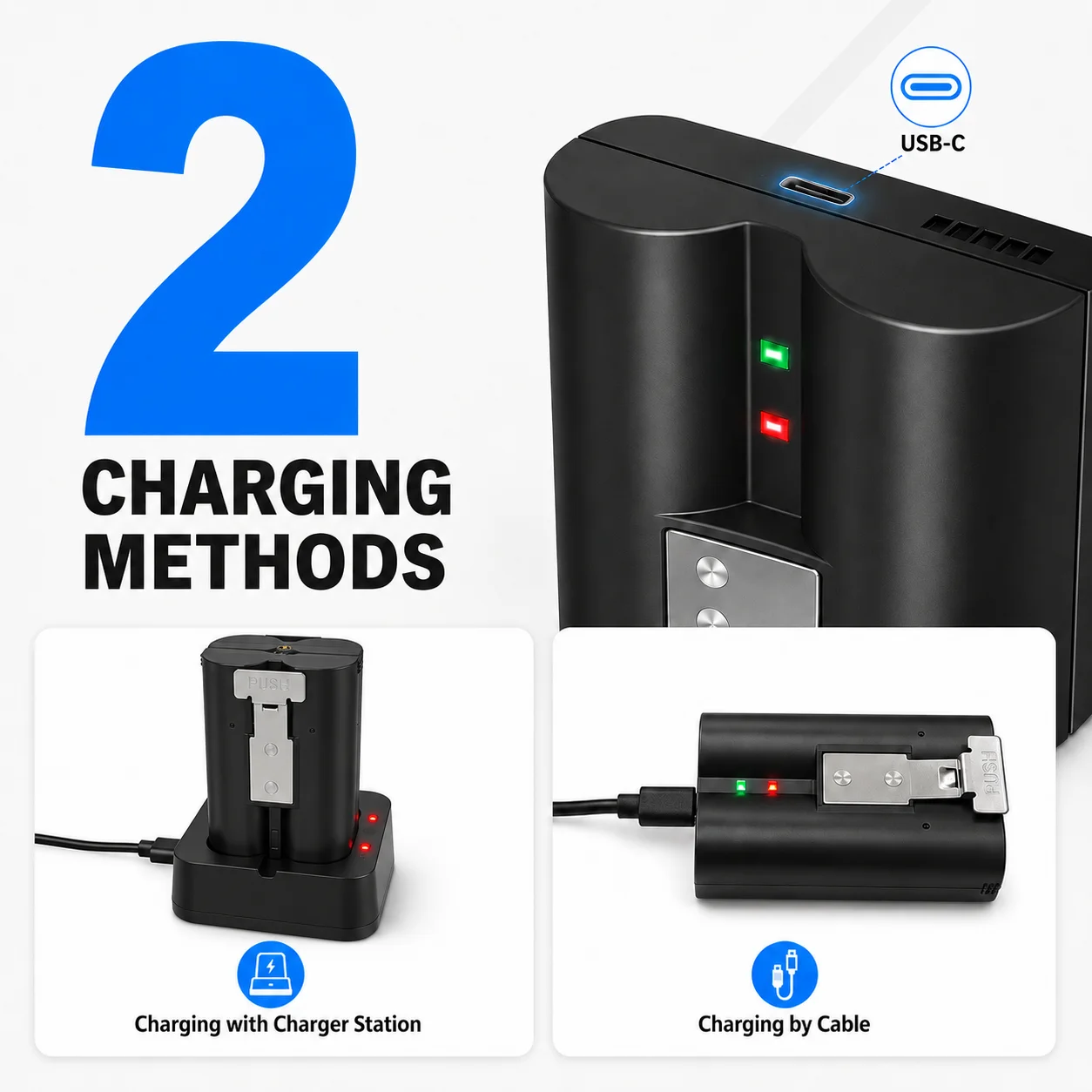High-Capacity 6040mAh Li-ion Rechargeable Battery