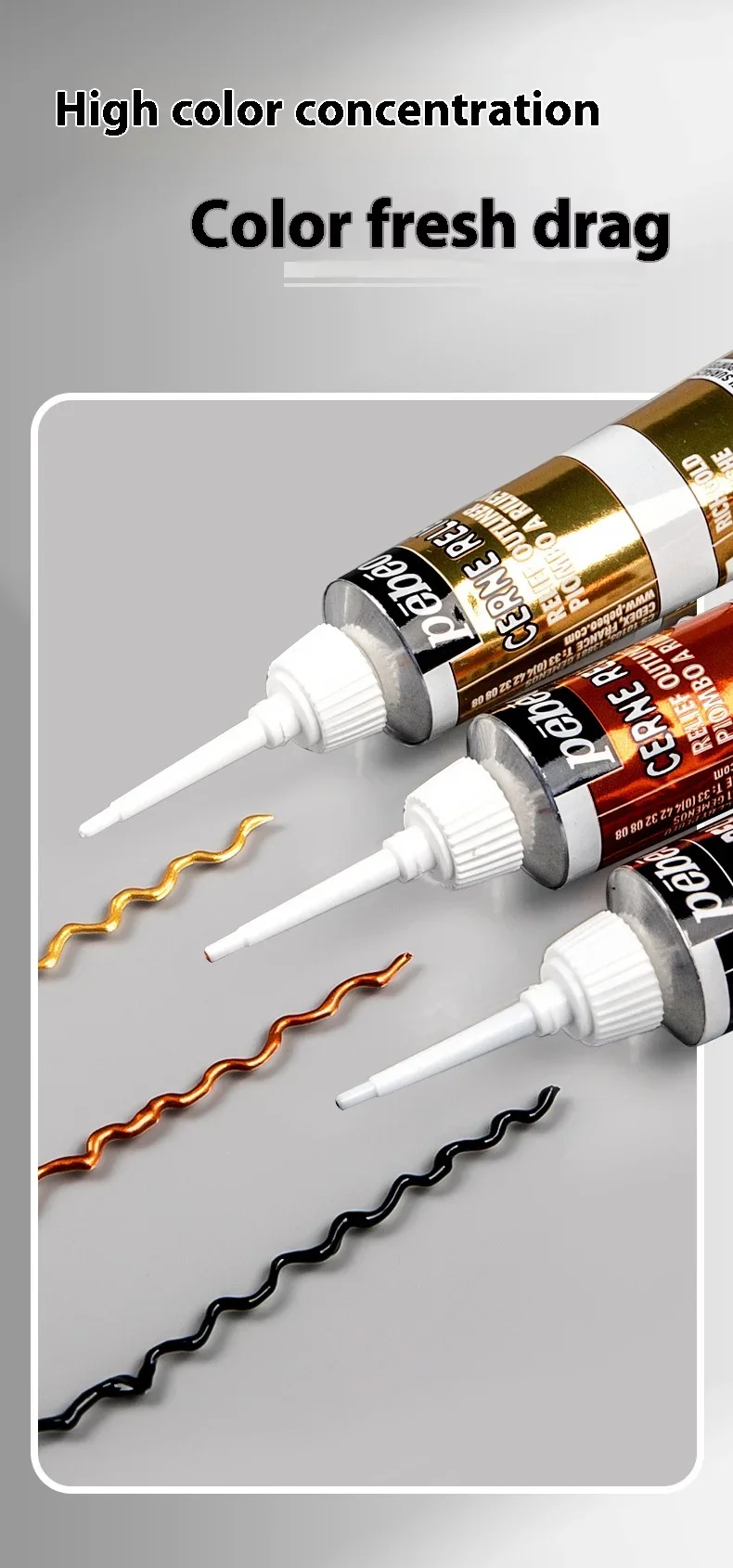 Acrylic paint being applied to paper with a brush