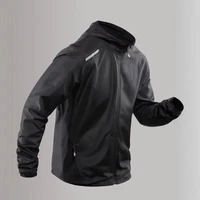 2025 Running Jacket Autumn Reflective Gym Hooded Men Coat Jogging Gradient Color Sportswear Breathable Male Jackets Women