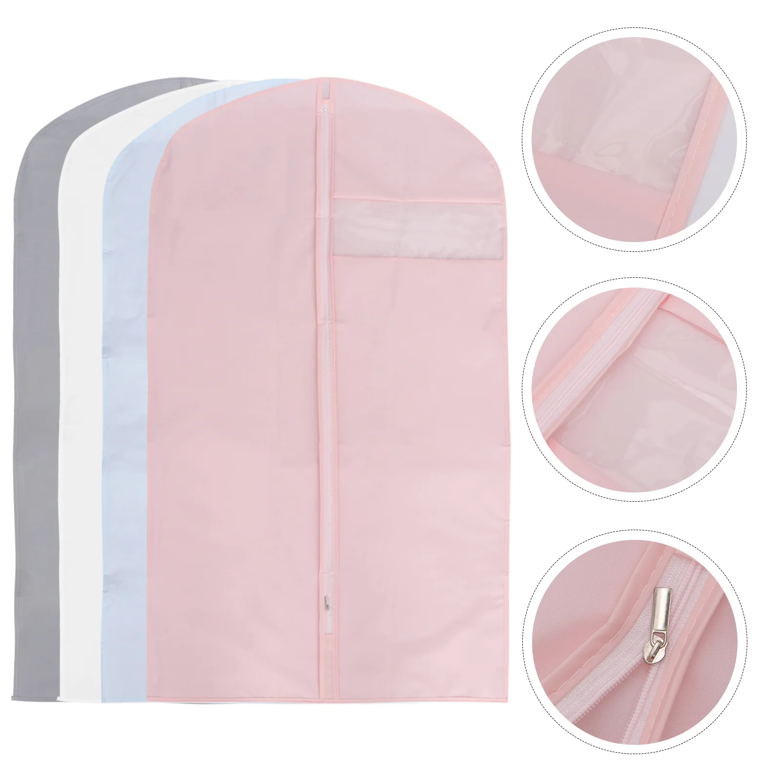 4 шт. пластиковые пылезащитные чехлы для одежды |