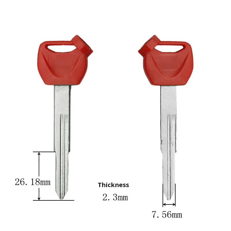 Honda motorcycle key blank suitable for Honda DN01 F6C FJS400 600 FMX650 Forza125 250 including magnet
