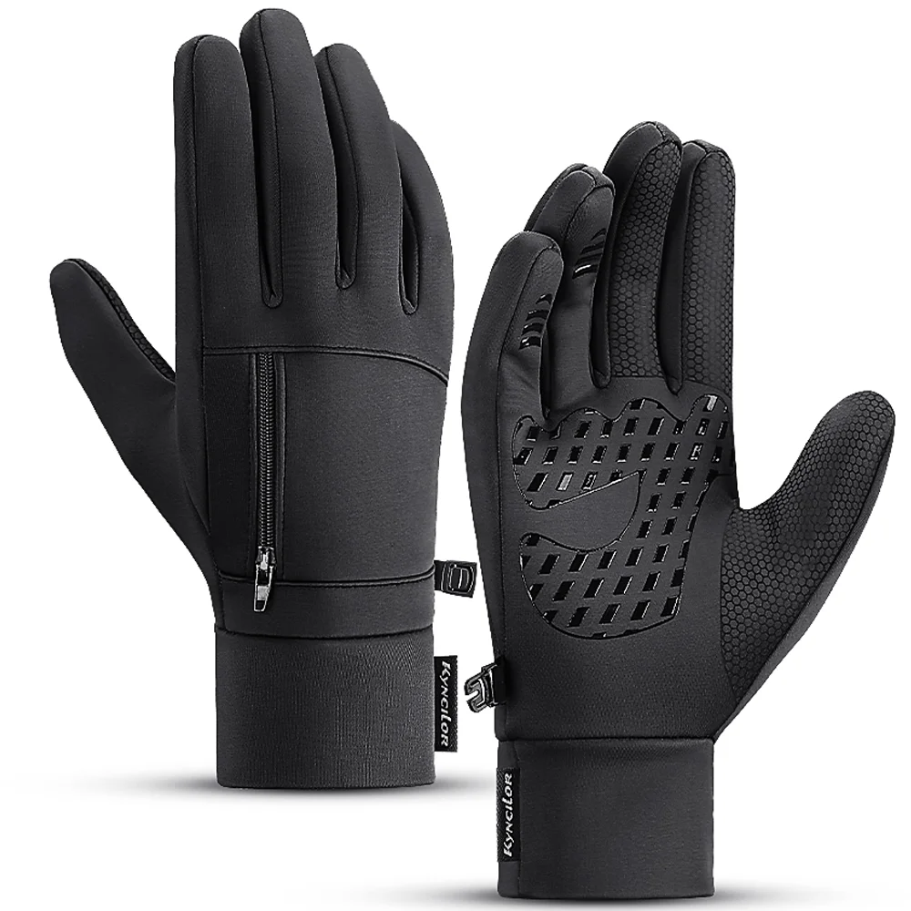 

Winter Outdoor Sports Cycling Gloves Full Finger Touch Screen Waterproof Warm Non-slip Men Women Motorbike Bicycle Gloves