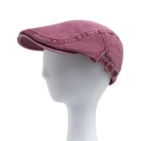 New Vintage Cotton Beret Men Women Fashion Flat Visor Cap Casual Autumn Berets Retro Newsboy Hat Summer Unisex Adjustable - Image 5