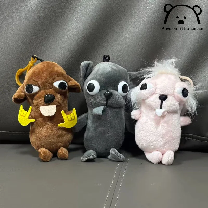 Chihuahua Puppy Plush Pendant Dog Plush Toy Backpack Keychain Gift
