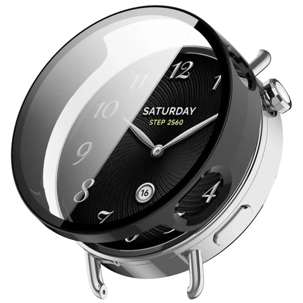Premium Tempered Glass Protective Case for 41mm Smartwatch Screen