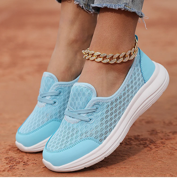Frauen Sneaker 2025, Neue Frau Schuhe Leichte Herbst Turnschuhe Mesh Casual Sport Zapatillas De Mujer Weiß Schuhe Frauen – Detail 9