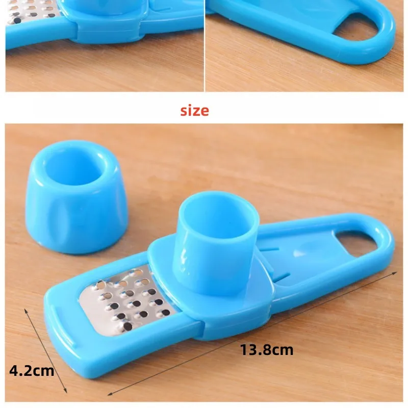 Ginger Garlic Crusher Press Garlic Grinding Grater Cutter Peeler Manual Garlic Mincer Chopping Garlic Tool Kitchen Accessories Kitchen