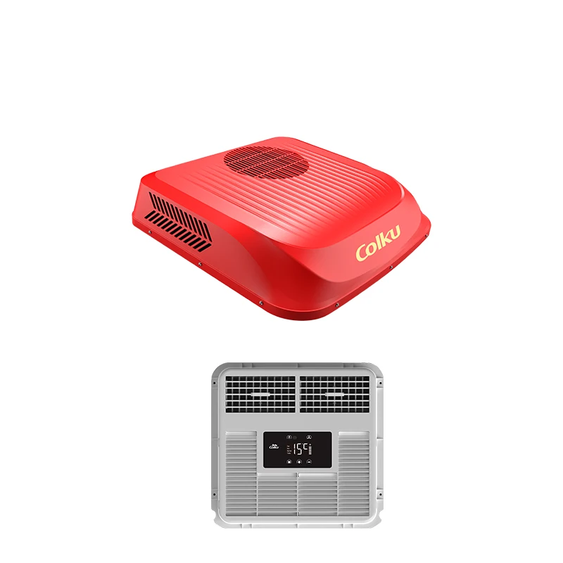 EH20A 12V 24V DC 에어컨 1800W 초박형 본체 380 공기량 트럭용