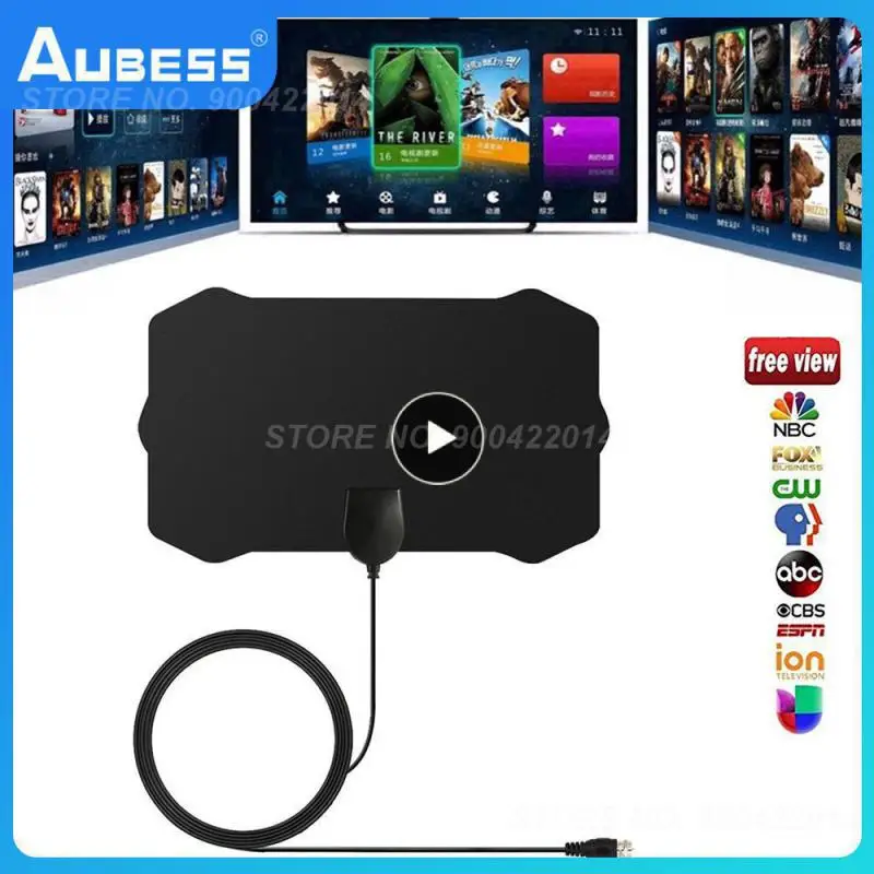 

Мини HDTV ТВ антенна цифровая комнатная HDTV 1080p ATSC Внутренняя антенна комнатная универсальная ТВ антенна ТВ приемники Домашнее аудио