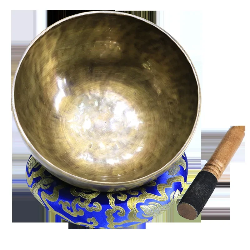 Nepal Handmade Singing Bowl Sound Therapy Healing Spa Tibetan Bowl Strong Vibration 3