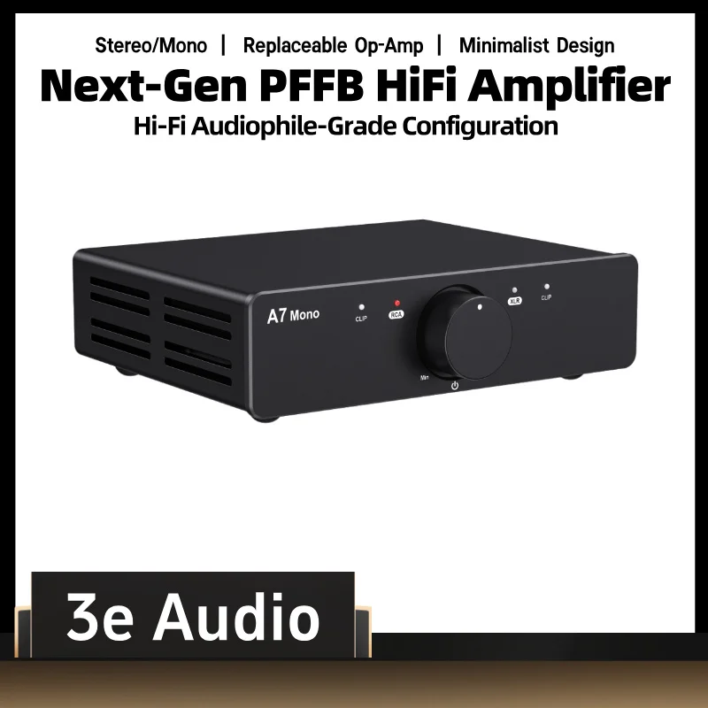 Wzmacniacz audio 3e Audio Next-gen A5 A7 Stereo Mono HiFi z