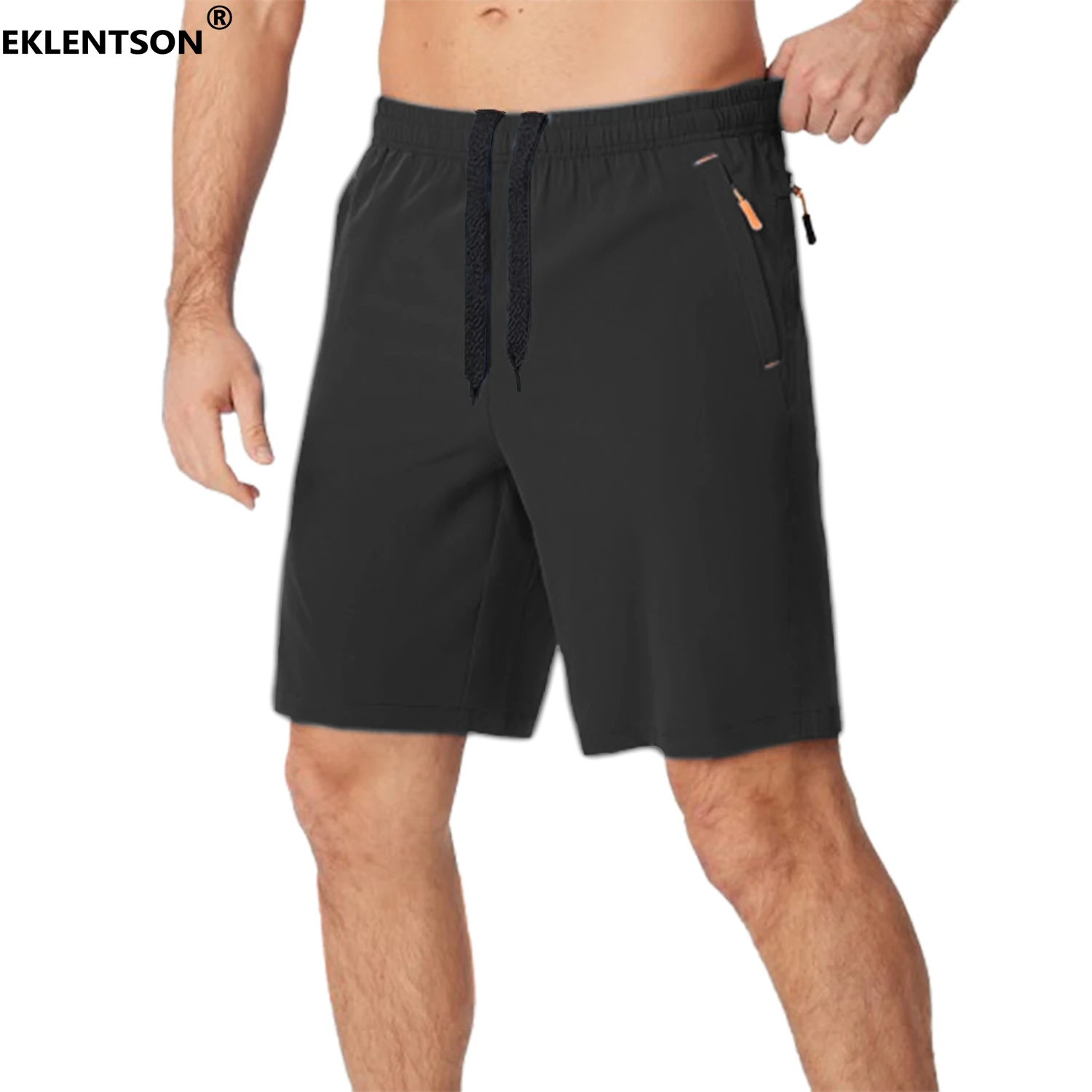 Pantaloncini Sportivi Uomo - Leggeri, Elasticizzati, Con Tasca, Per Palestra E Corsa - Foto 6