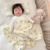 Baby Newborn Blueberry Print Cotton Muslin Swaddle Blanket Muslin Wrap Baby Burp Cloth Towel Scarf Muslin Diapers Baby Stuff 3